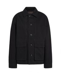Lemaire - Boxy Denim Jacket - Lyst