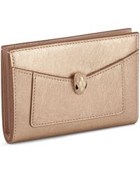 BVLGARI - Serpenti Forever Folded Card Holder - Lyst