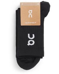 On Shoes - Cott-Blend Logo High Socks - Lyst