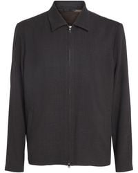 Sunspel - Wool-Blend Harrington Jacket - Lyst