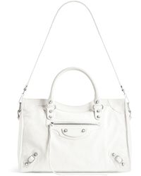 Balenciaga - Medium Leather Le City Top-handle Bag - Lyst