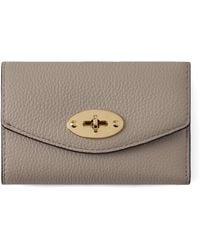 Mulberry - Leather Folded Darley Wallet - Lyst