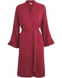 TBCo - Cotton Textured Robe - Lyst