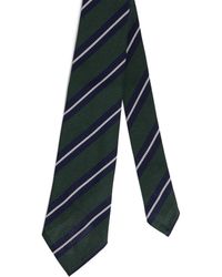 dunhill - Silk Grenadine Stripe Tie - Lyst