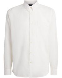 Vilebrequin - Cotton-Linen Embroidered Caroubis Shirt - Lyst