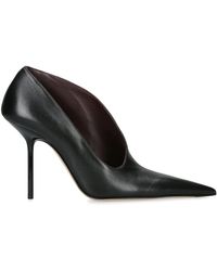 Victoria Beckham - Leather Sloane Pumps 100 - Lyst