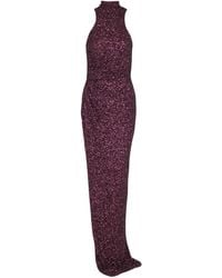 Balmain - Sequin-Embellished Maxi Dress - Lyst