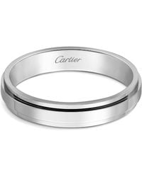 Cartier - Platinum D'Amour Wedding Band - Lyst