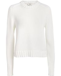 ME+EM - Organic Cotton Essential Crop Sweater - Lyst