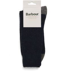 Barbour - Wool-Blend Houghton Socks - Lyst