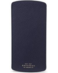 Smythson - Leather Panama Glasses Pouch - Lyst