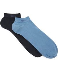 BOSS - Logo Ankle Socks - Lyst