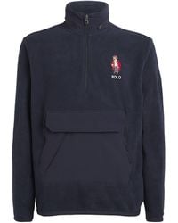 Ralph Lauren - Hybrid Polo Bear Hood-Detail Hoodie - Lyst