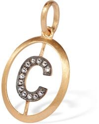 Annoushka - And Diamond Initial C Pendant - Lyst