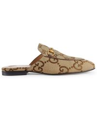 Gucci - Jumbo Gg Princetown Slippers - Lyst