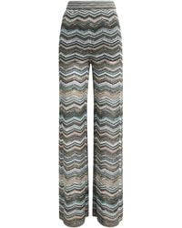 Missoni - Zigzag Straight Trousers - Lyst