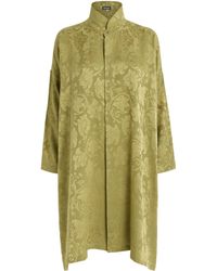 Eskandar - Silk Double-Stand Collar Shirt - Lyst