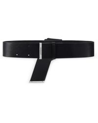 Givenchy - Leather Windsor Knot Belt - Lyst