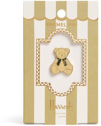 Harrods - Enamel Henry Bear Pin Badge - Lyst