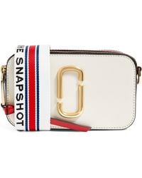 Marc Jacobs - The Snapshot Coconut Multi Leather Camera Bag - Lyst