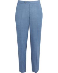 Isaia - Wool Sanita Trousers - Lyst