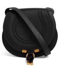 Chloé - Small Leather Marcie Saddle Bag - Lyst