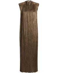 Ralph Lauren - Pleated Virna Maxi Dress - Lyst