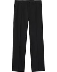 Burberry - Cotton Twill Slim Chinos - Lyst