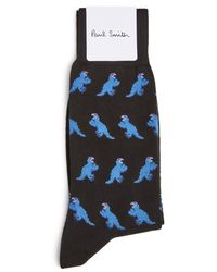 Paul Smith - Dinosaur-pattern Socks - Lyst