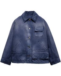 Prada - Canvas Trucker Jacket - Lyst