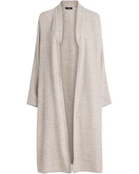 Eskandar - Linen-Blend Bakhtiari Cardigan - Lyst