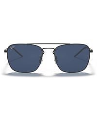 Ray-Ban - Metal Square Sunglasses - Lyst