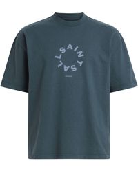 AllSaints - Organic Cotton Tierra Logo T-shirt - Lyst