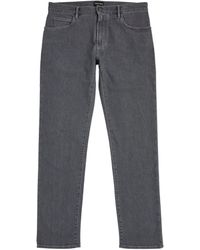 Giorgio Armani - Stretch-cotton Straight Jeans - Lyst