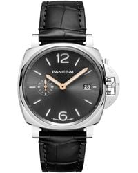 Panerai - Stainless Steel Luminor Due Watch - Lyst