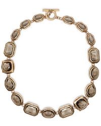 Max Mara - Embellished Choker Necklace - Lyst