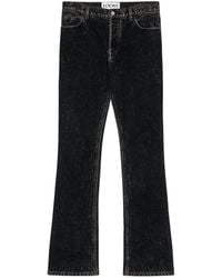 Loewe - Faded Bootcut Jeans - Lyst