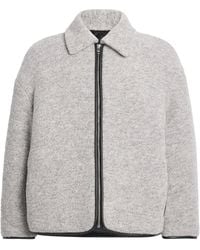 JW Anderson - Wool-Blend Contrast Trim Jacket - Lyst