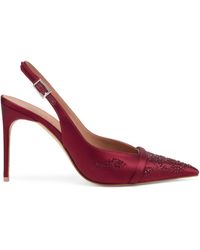 Malone Souliers - Satin Jazz Slingback Heels 90 - Lyst