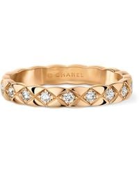 CHANEL - And Diamond Coco Crush Ring - Lyst