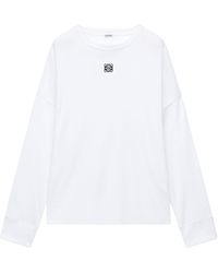 Loewe - Long-sleeve Logo T-shirt - Lyst