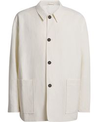 Studio Nicholson - Linen-Wool Nopi Jacket - Lyst