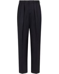 Tom Ford - Wool Pinstripe Pleated Trousers - Lyst