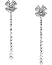 BVLGARI - And Diamond Fiorever Convertible Earrings - Lyst