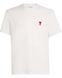 Ami Paris - T-Shirt With Logo - Lyst