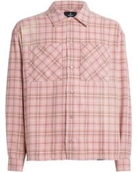 Represent - Cotton Check Flannel Shirt - Lyst