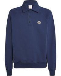 CASABLANCA - Organic Cotton Logo Polo Shirt - Lyst