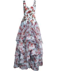 Alice + Olivia - Floral Dorothea Gown - Lyst