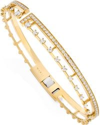 Marli New York - Small And Diamond Avenues Bangle - Lyst