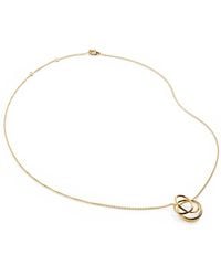 Monica Vinader - Vermeil Nura Wrap Necklace - Lyst
